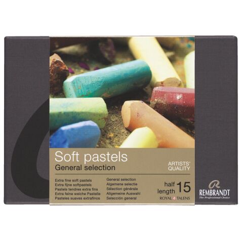 Royal Talens Soft Pastel Boya 15 Renk YarımBoy
