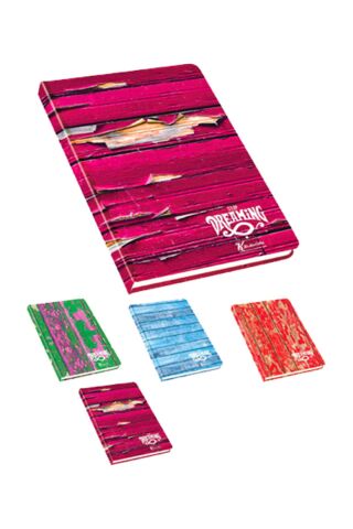 Keskin Color 20x28 Fly 128 Yaprak Çizgili Sert Kapak Ciltli Hafif Defter