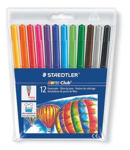 Staedtler 12 Renk Keçeli Boya Kalemi