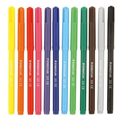 Staedtler 12 Renk Keçeli Boya Kalemi