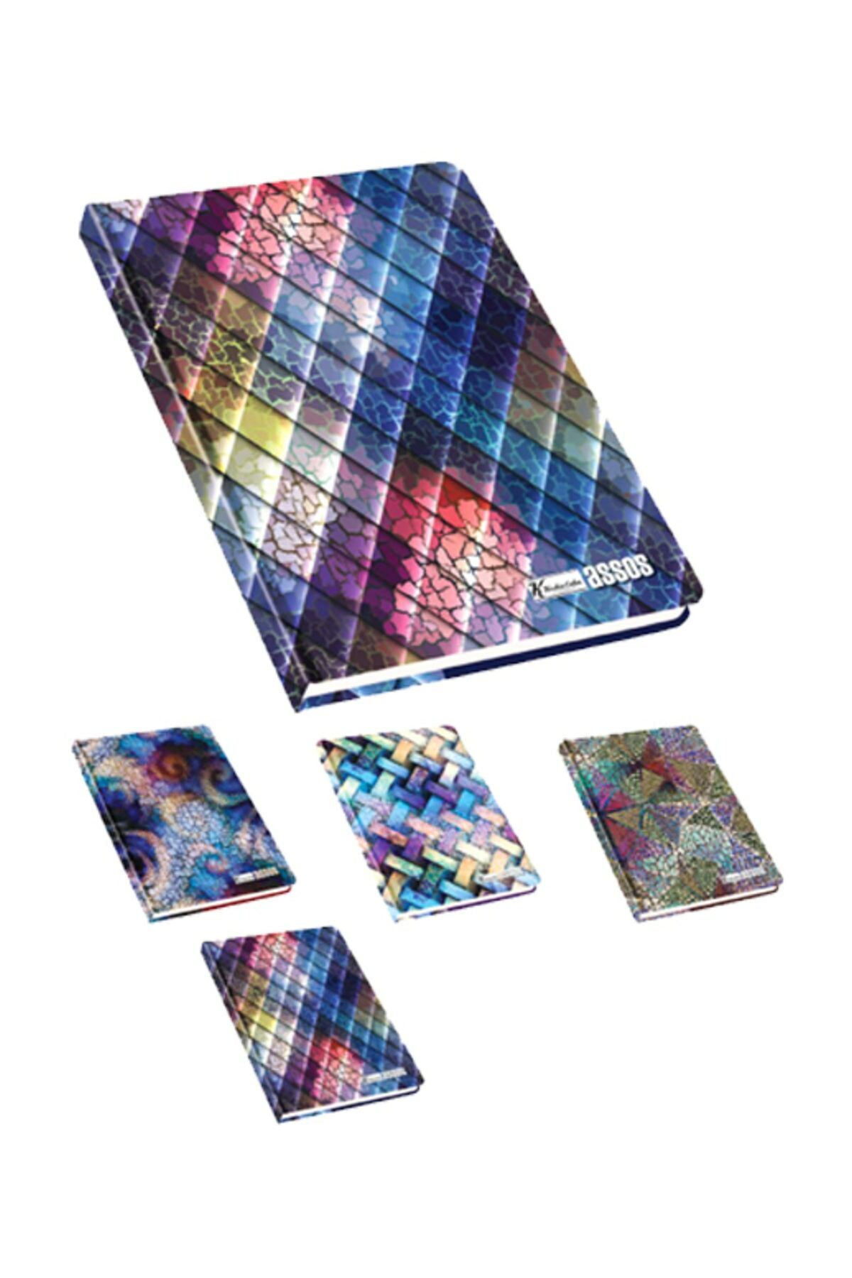 Keskin Color 17x24 Assos 144 Yaprak Çizgisiz(Düz) Ciltli Defter