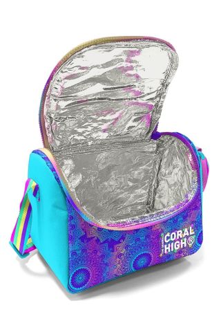 Kids Pembe Turkuaz Fil Desenli 3’lü Okul Çanta Seti SET0123650