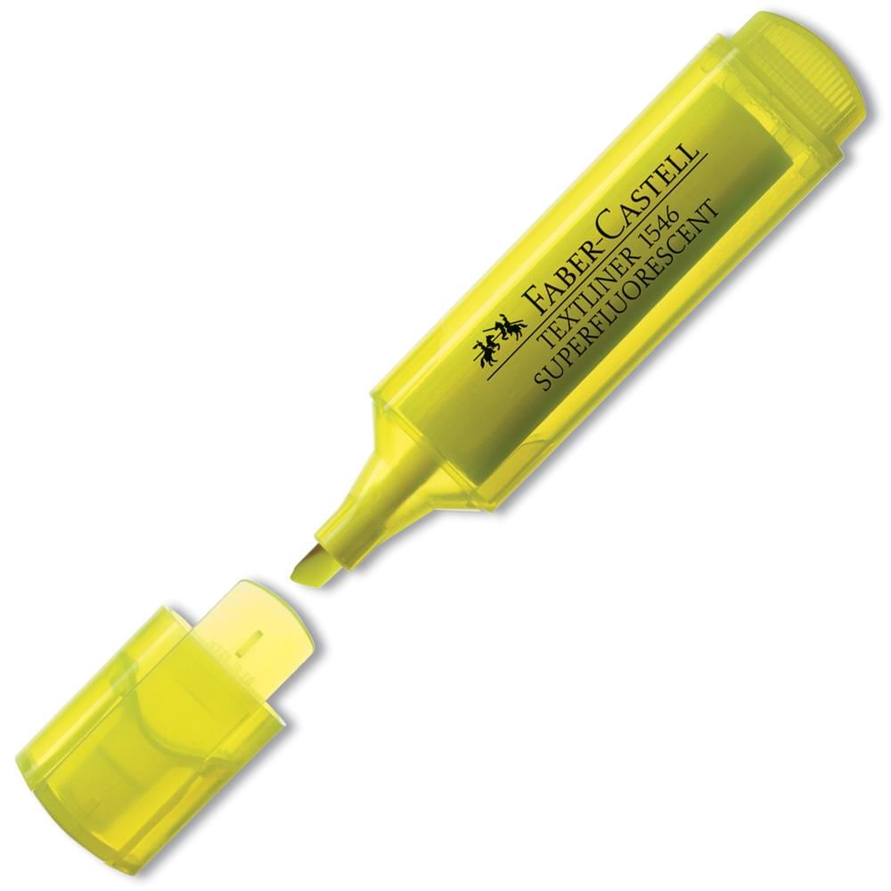 Faber-Castell Fosforlu Kalem Şeffaf Gövde Sari