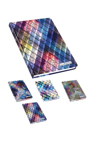 Keskin Color 17x24 Assos 144 Yaprak Çizgili Ciltli Defter