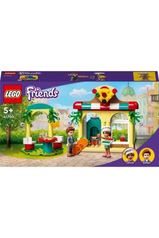Friends Heartlake City Pizzacısı 41705 -  Çocuklar için Restoranlı Oyuncak Yapım Seti (144 Parça)