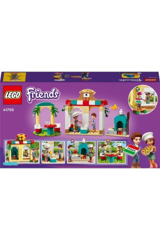 Friends Heartlake City Pizzacısı 41705 -  Çocuklar için Restoranlı Oyuncak Yapım Seti (144 Parça)