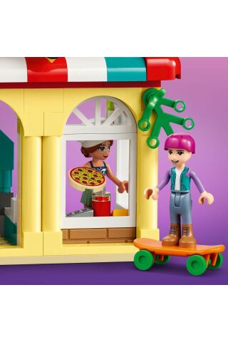 Friends Heartlake City Pizzacısı 41705 -  Çocuklar için Restoranlı Oyuncak Yapım Seti (144 Parça)