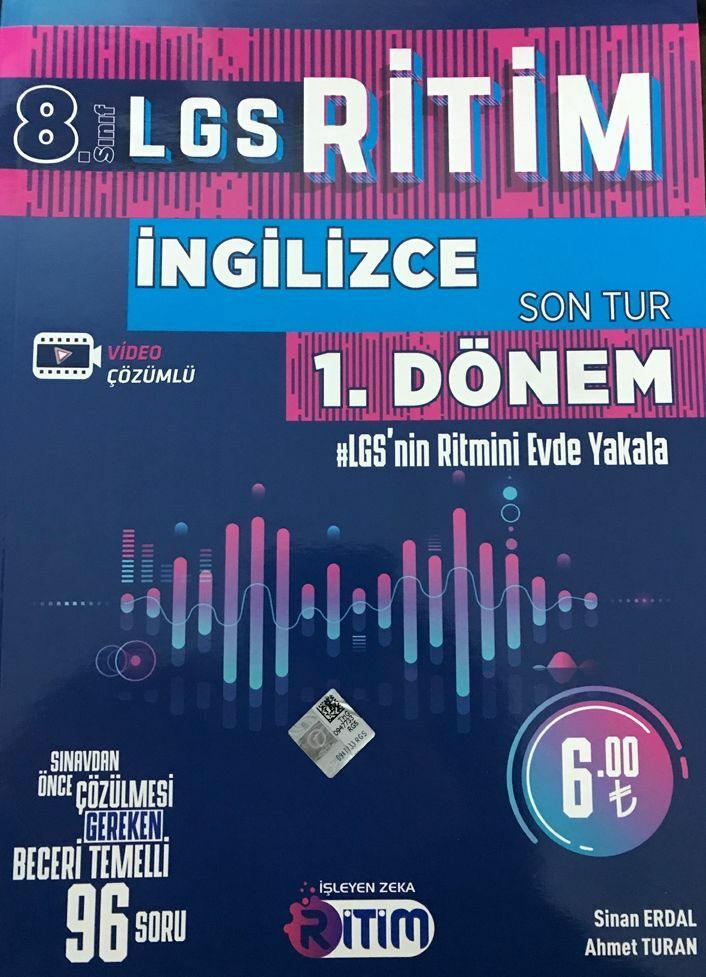 İşleyen Zeka 8. Sınıf LGS 1. Dönem İngilizce Ritim Son Tur