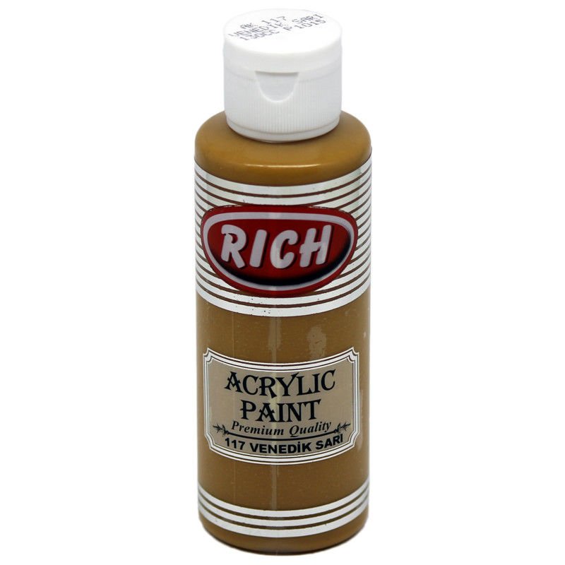 Rich Akrilik Boya 130 CC VENEDİK SARI
