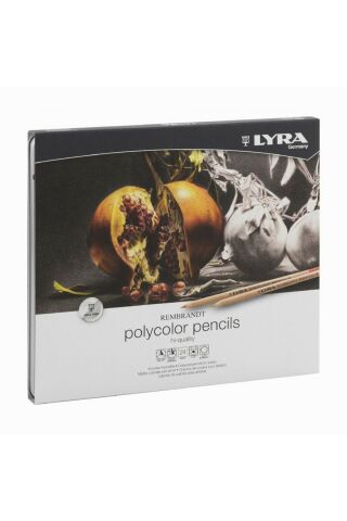 Lyra Rembrandt Polycolor Pencils Metal Kutulu 24 Renk Kuru Boya Kalem Seti 0311