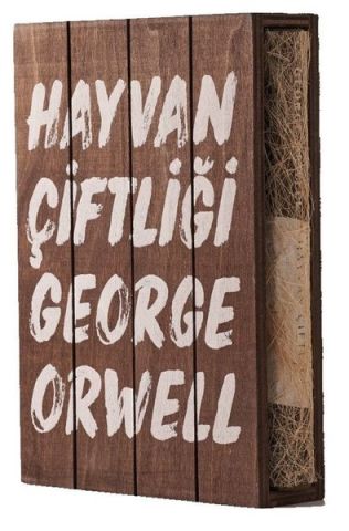 Can Yayınları Hayvan Çiftliği Ahşap Kutulu-Özel Baskı-George Orwell