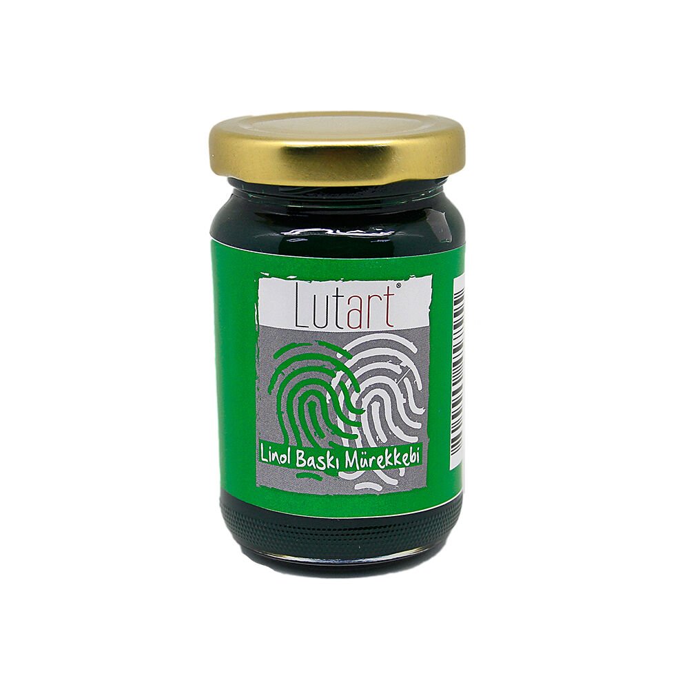 Lutart  Linol Baskı Mürekkebi Yeşil 100Ml