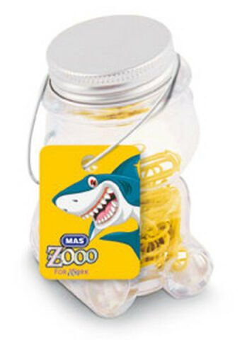 Mas Zooo - Cam Kavanoz Plastik Kaplı Ataş - No:2 - Sarı