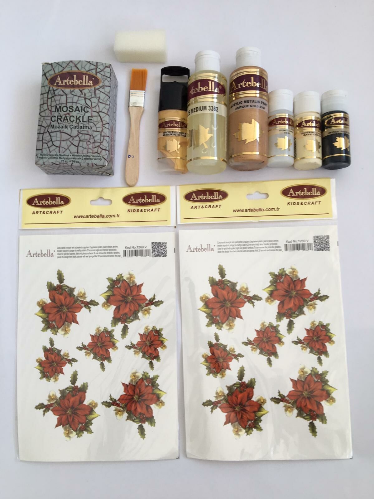 Arteballa Sizde Yapabilirsiniz Seramik Set Yeni Yıl