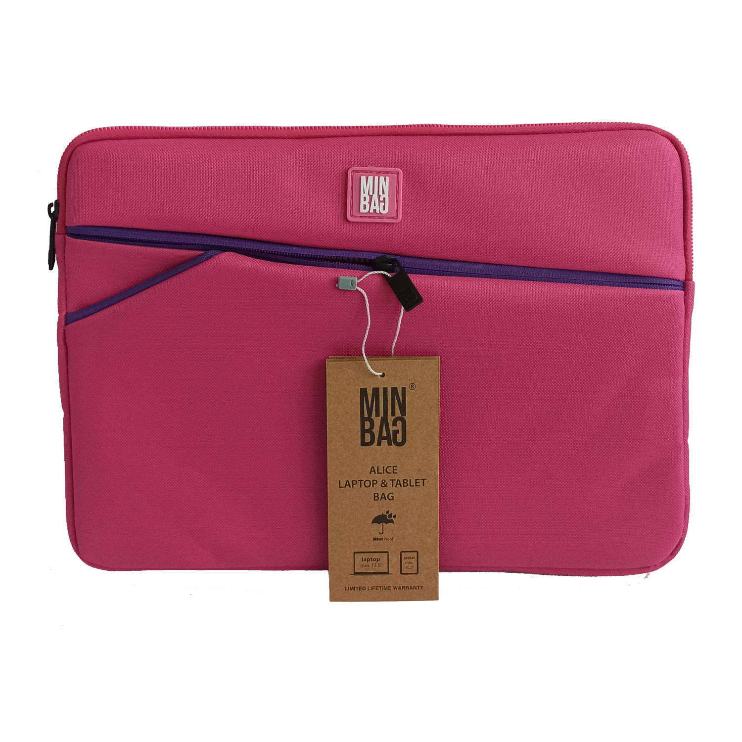 Önder Minbag Alice 10,5-13 inch Laptop Ve Tablet Çantası Pembe