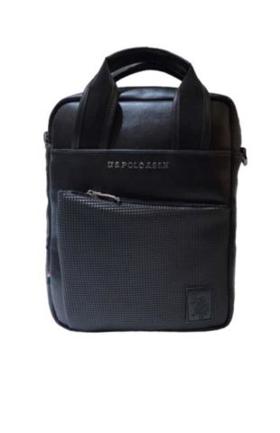 U.S. Polo Assn Siyah El Çantası Büyük Boy  Plevr21560