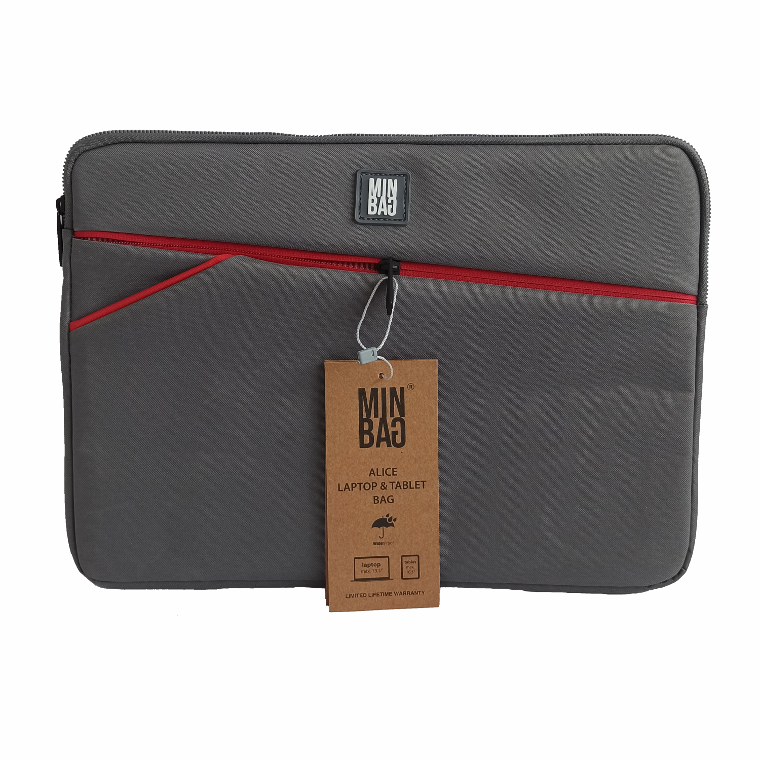 Önder Minbag Alice 10,5-13 inch Laptop Ve Tablet Çantası Gri