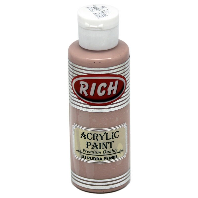 Rich Akrilik Boya 130 CC PUDRA PEMBE