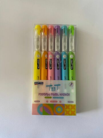Gıpta T&T Fosforlu Pastel Markör