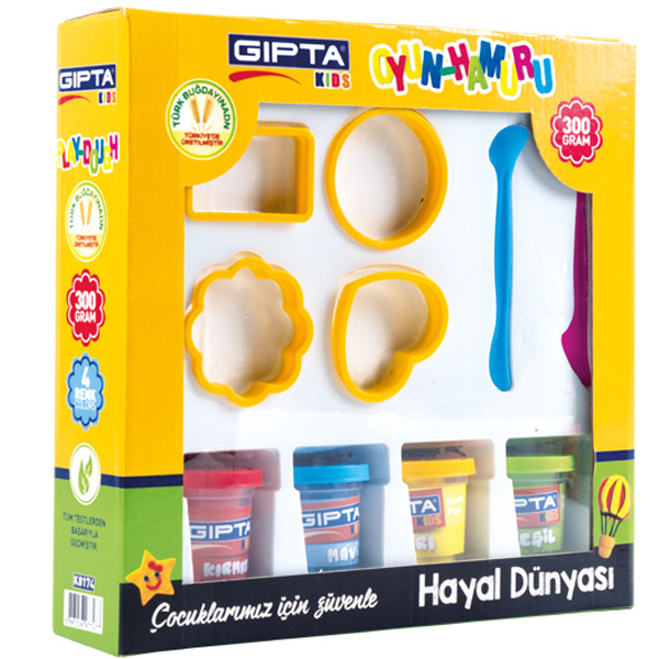 Gıpta Oyun Hamuru Hayal Dünyası Seti 11 Parça K8174