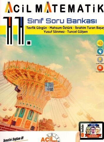 Acil Yayınları 11. Sınıf Acil Matematik Soru Bankası