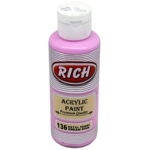 Rich Akrilik Boya 130 CC HAYAL PEMBE
