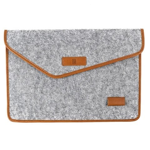 Önder Minbag Aba Keçe Taba Gri Laptop Çantası