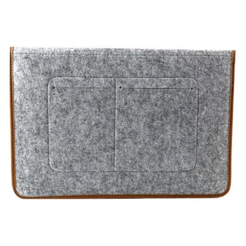 Önder Minbag Aba Keçe Taba Gri Laptop Çantası