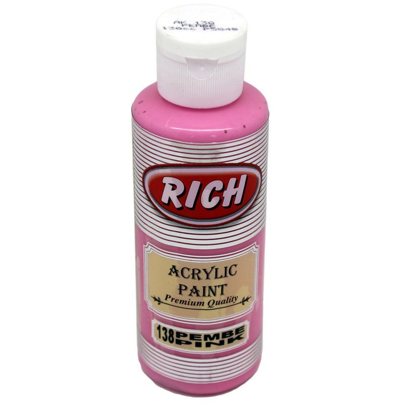 Rich Akrilik Boya 130 CC PEMBE
