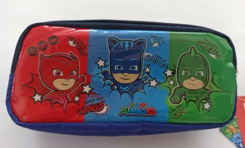 ME Çanta Pjmasks Çift Fermuarlı Kalem Çantası
