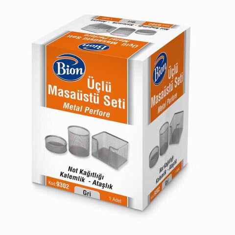 Bion Perfore 3'lü Set - Gri