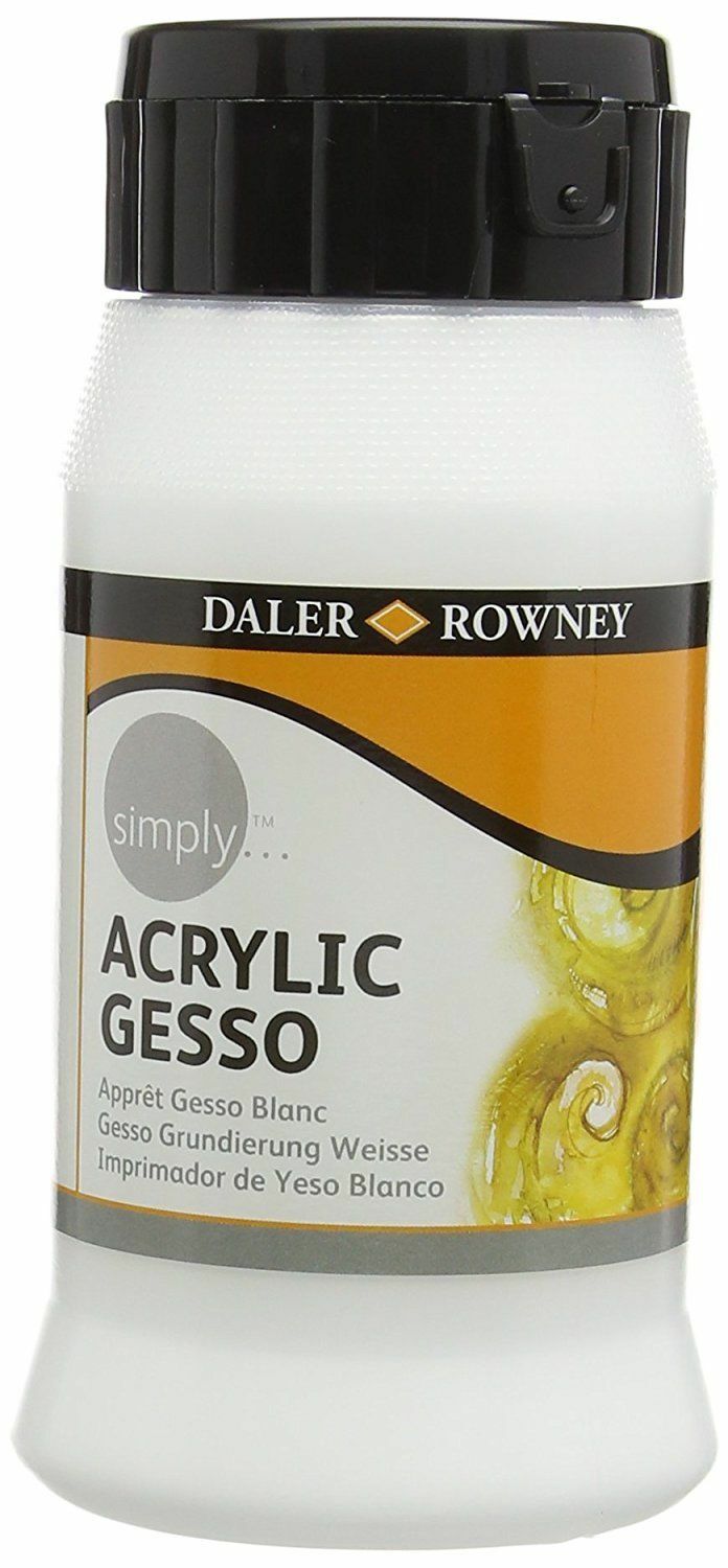 Daler Rowney Akrilik Gesso (Simply Acrylic Gesso) 500ML