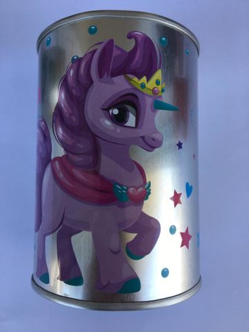 Dolphin Unicorn Metal Kumbara