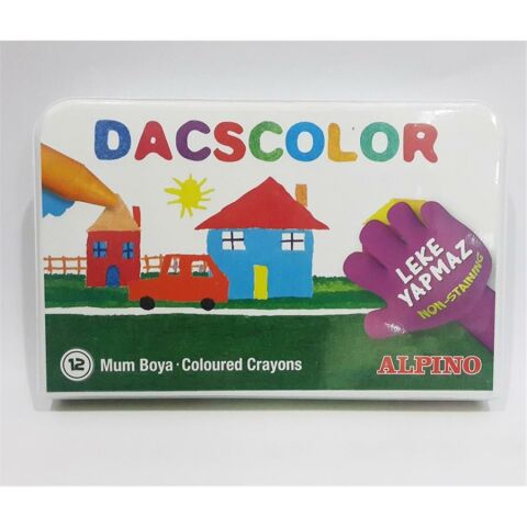 Alpino Dacscolor 12 Renk Mum Boya Kutulu