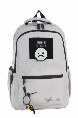 Young 51691 Game Start Krem Okul Sırt Çantası