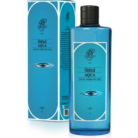Rebul Kolonya Aqua 250 ML Cam Şişe Kolonya
