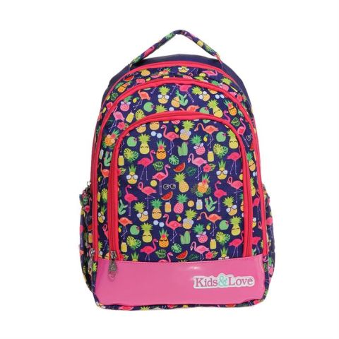 Kaukko Kids&Love Flamingo Rugan Sırt Çantası L5029
