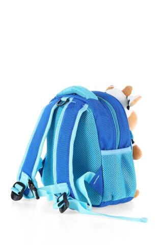CCS Kids 51739 Mavi Peluş Oyuncaklı Anaokul Çantası