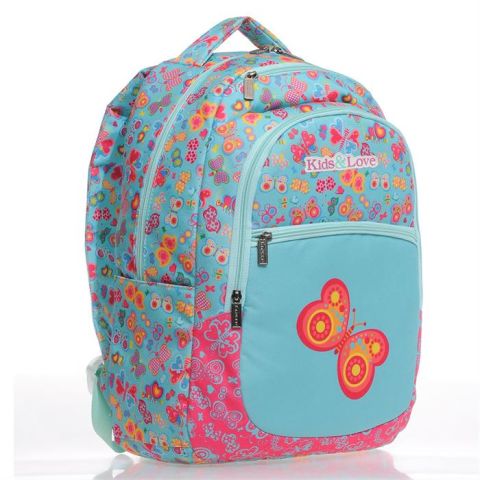 Kaukko Kids&Love Butterfly Rubber Sırt Çantası L5024