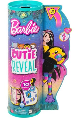 Cutie Reveal Bebekler Tropikal Orman Serisi - Kuş Hkp97-hkr00