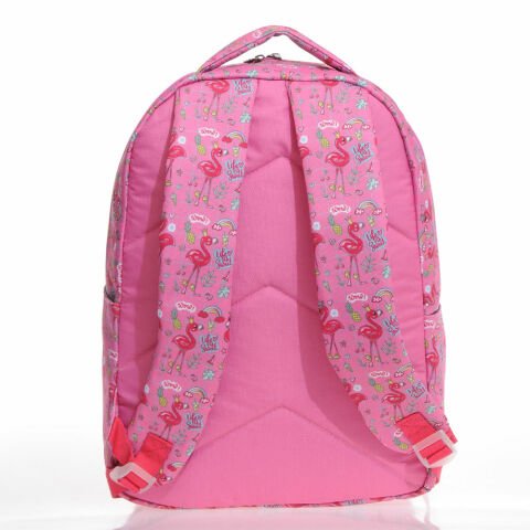 Kaukko Kids&Love Flamingo Rubber Sırt Çantası L5023