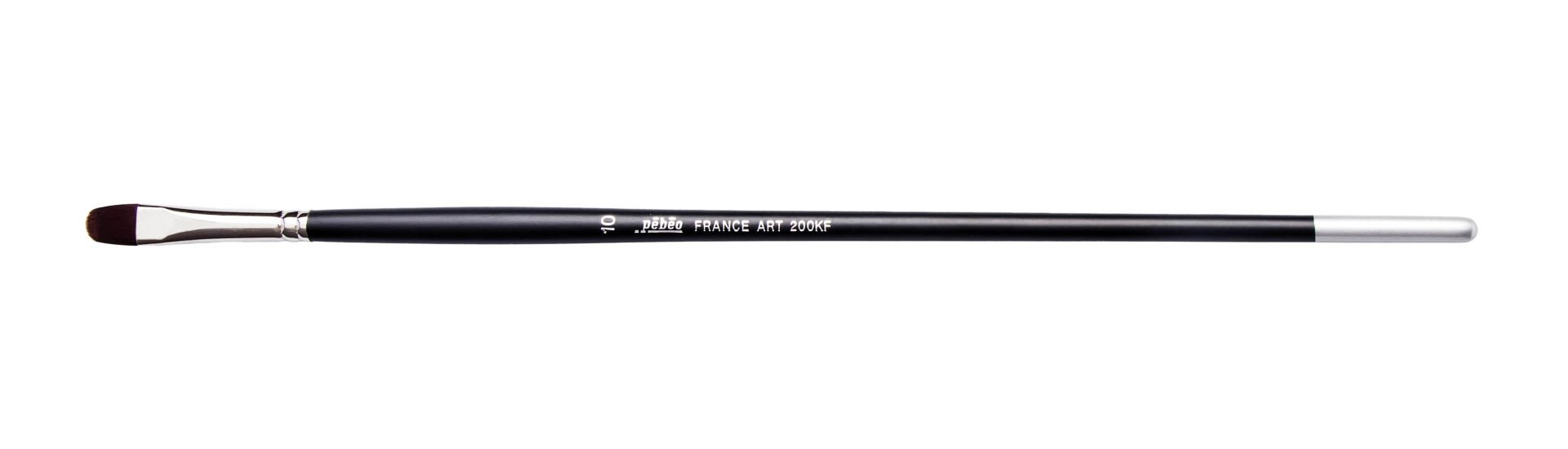 Pebeo France Art 200Kf Serisi Uzun Saplı Kedi Dili Fırça No: 10