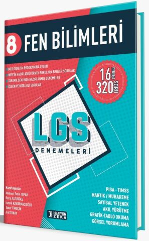 İşleyen Zeka 8. Sınıf LGS Fen Bilimleri Denemeleri
