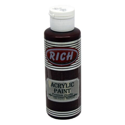 Rich Akrilik Boya 130 CC KOYU BORDO