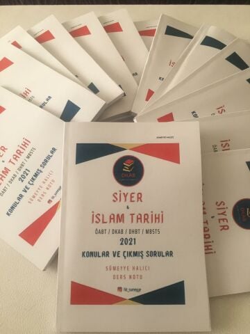 Siyer ve İslam Tarihi ÖABT/DKAB/DHBT/MBSTS 2021 Konular ve Çıkmış Sorular - Sümeyye Halıcı