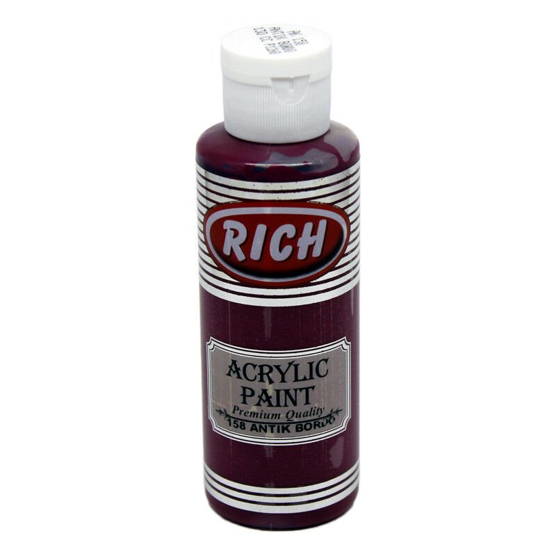 Rich Akrilik Boya 130 CC ANTİK BORDO