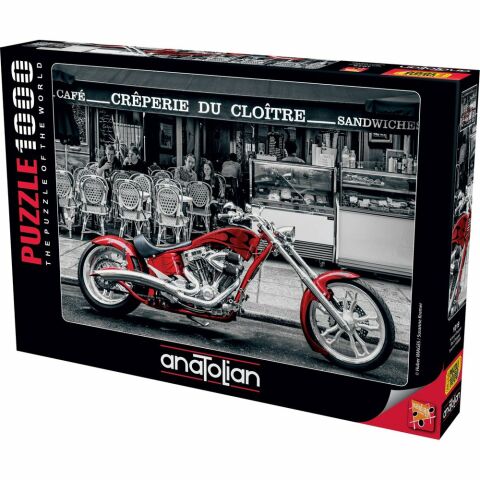 Anatoli̇an Kırmızı Chopper 1000 Parça Puzzle 1019 48X66