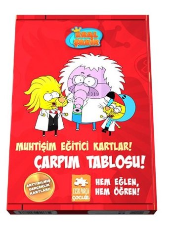 Kral Şakir-Çarpım Tablosu!-Muhtişim Eğitici Kartlar!