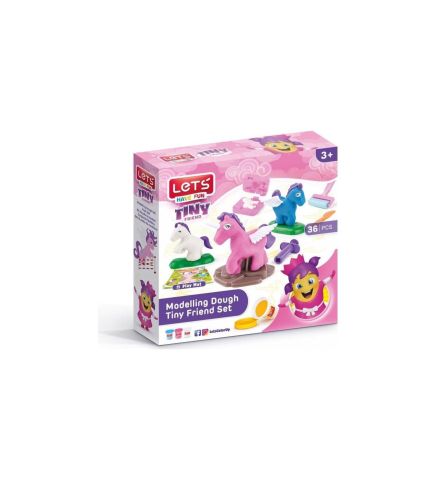 Let's L8494 36 Parça Oyun Hamuru Minik Arkadaşım Seti 3+