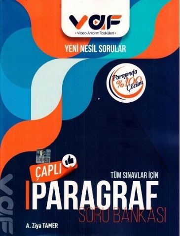 Çap Yayınları Tüm Sınavlar İçin Paragraf Vaf Soru Bankası